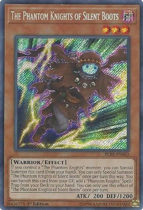 The Phantom Knights of Silent Boots (Secret Rare) [BLRR-EN062] 1st Edition