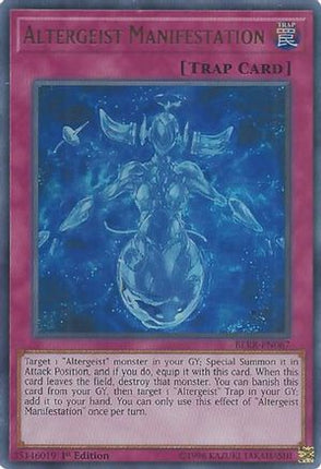 Altergeist Manifestation (Ultra Rare) [BLRR-EN067] 1st Edition
