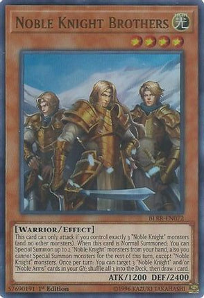Noble Knight Brothers (Ultra Rare) [BLRR-EN072] 1st Edition