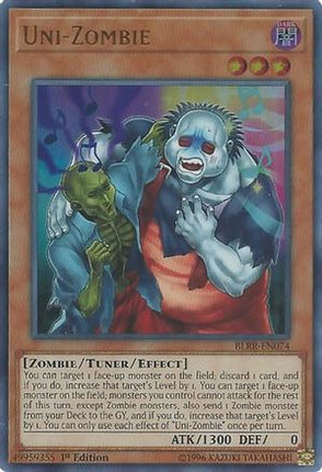 Uni-Zombie (Ultra Rare) [BLRR-EN074] 1st Edition