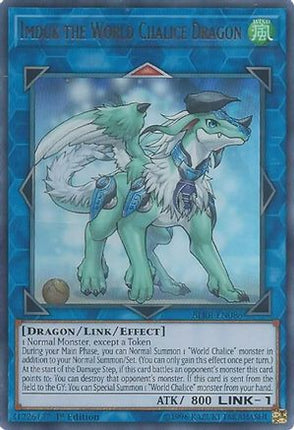 Imduk the World Chalice Dragon (Ultra Rare) [BLRR-EN086] 1st Edition