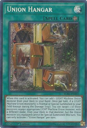 Union Hangar (Secret Rare) [BLRR-EN092] 1st Edition