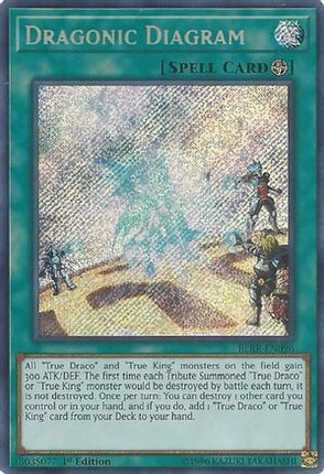 Dragonic Diagram (Secret Rare) [BLRR-EN096] 1st Edition