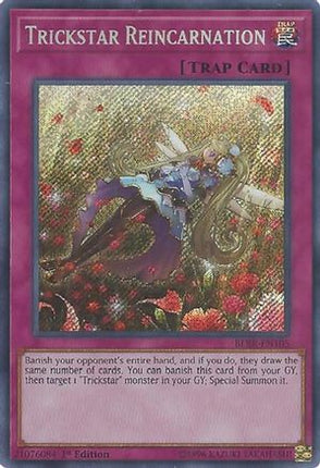 Trickstar Reincarnation (Secret Rare) [BLRR-EN105] 1st Edition