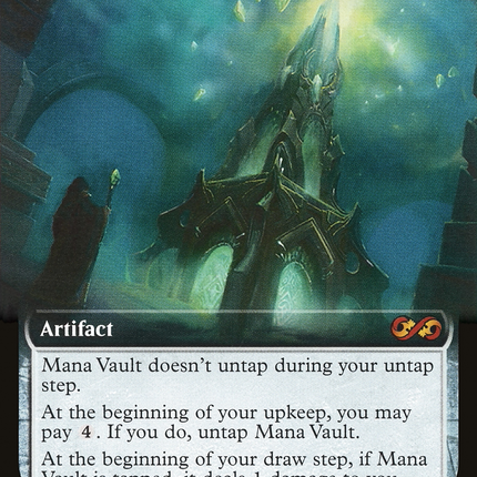 Mana Vault (Extended Art) [Ultimate Box Topper] Foil