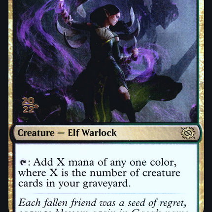 Deathbloom Ritualist [The Brothers' War Promos] Prerelease Foil