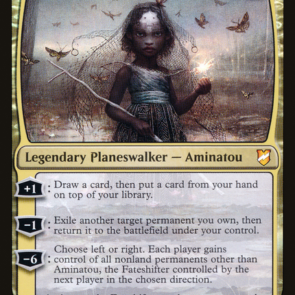 Aminatou, the Fateshifter [Commander 2018] Foil