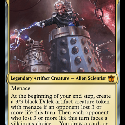 Davros, Dalek Creator [Doctor Who] Surge Foil