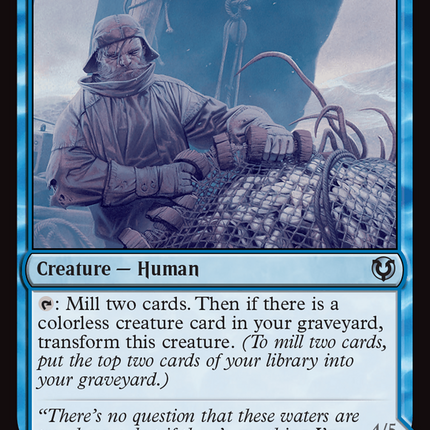 Grizzled Angler [Innistrad Remastered] Foil