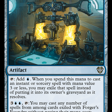 Forger's Foundry [Outlaws of Thunder Junction Commander] Foil