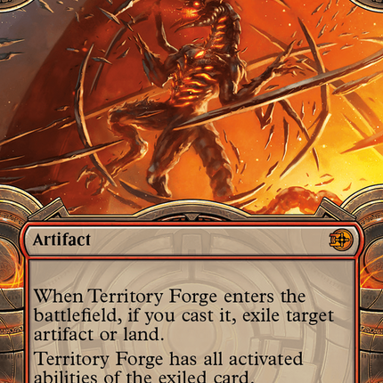 Territory Forge (Showcase) [The Big Score] Foil