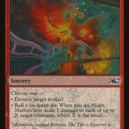Slight Malfunction [Unfinity] Galaxy Foil