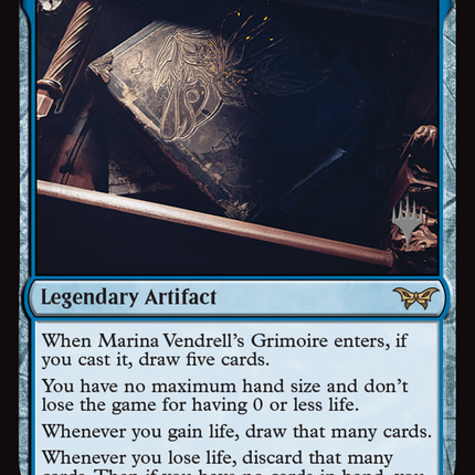 Marina Vendrell's Grimoire [Duskmourn: House of Horror Promos] Foil