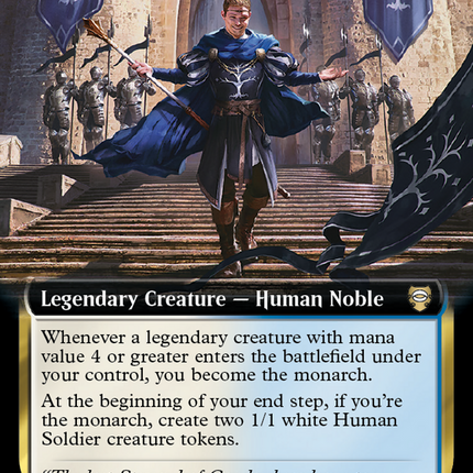 Faramir, Steward of Gondor (Extended Art) [Tales of Middle-earth Commander] Foil