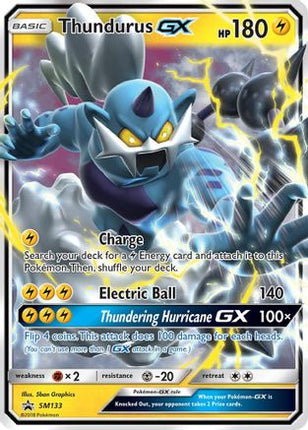 Thundurus GX - SM133 - null/null [SM Promos] Holofoil