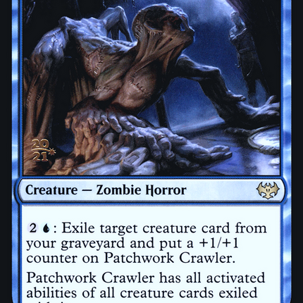 Patchwork Crawler [Innistrad: Crimson Vow Promos] Prerelease Foil