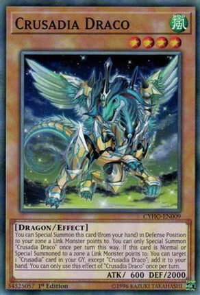Crusadia Draco (Common / Short Print) [CYHO-EN009] 1st Edition