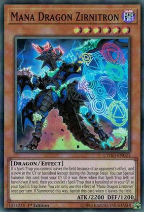 Mana Dragon Zirnitron (Super Rare) [CYHO-EN021] Unlimited