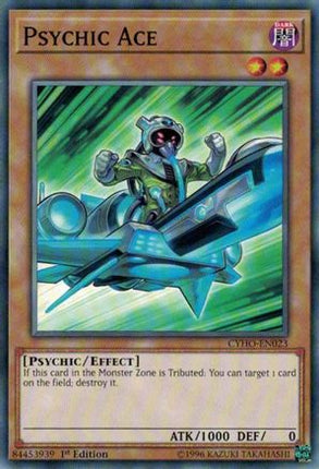 Psychic Ace (Common / Short Print) [CYHO-EN023] 1st Edition