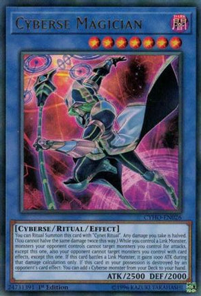 Cyberse Magician (Ultra Rare) [CYHO-EN026] Unlimited