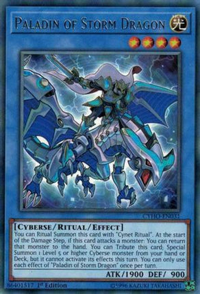 Paladin of Storm Dragon (Rare) [CYHO-EN031] Unlimited