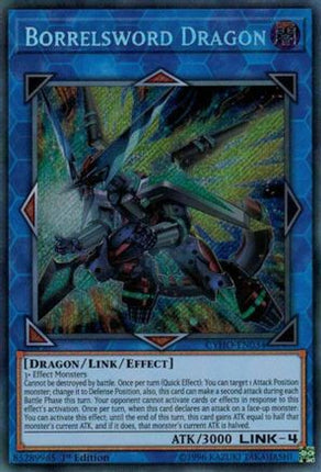 Borrelsword Dragon (Secret Rare) [CYHO-EN034] Unlimited