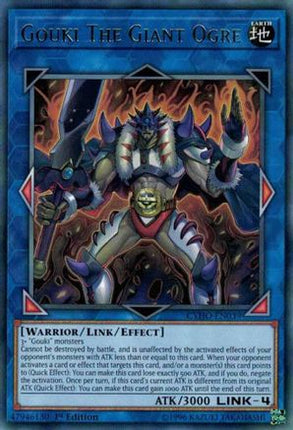 Gouki The Giant Ogre (Rare) [CYHO-EN039] 1st Edition