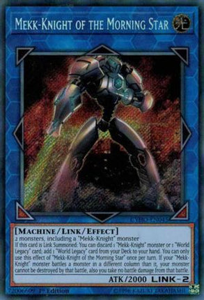 Mekk-Knight of the Morning Star (Secret Rare) [CYHO-EN045] 1st Edition