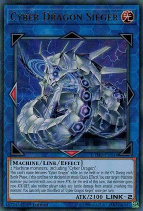 Cyber Dragon Sieger (Ultra Rare) [CYHO-EN046] 1st Edition