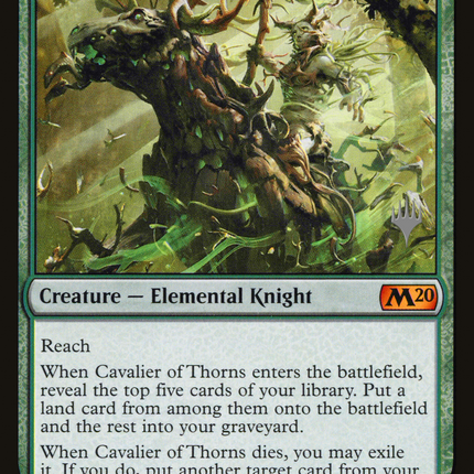 Cavalier of Thorns [Core Set 2020 Promos]