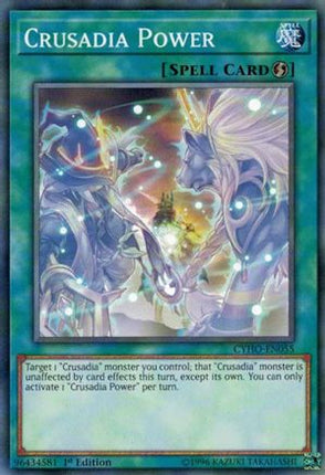Crusadia Power (Common / Short Print) [CYHO-EN055] Unlimited