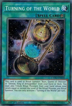 Turning of the World (Common / Short Print) [CYHO-EN058] Unlimited