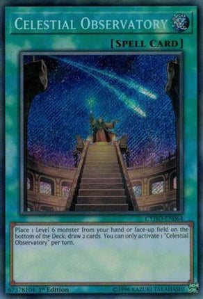 Celestial Observatory (Secret Rare) [CYHO-EN064] Unlimited