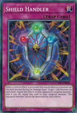 Shield Handler (Common / Short Print) [CYHO-EN068] Unlimited
