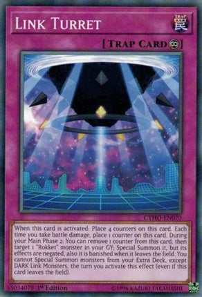 Link Turret (Common / Short Print) [CYHO-EN070] Unlimited