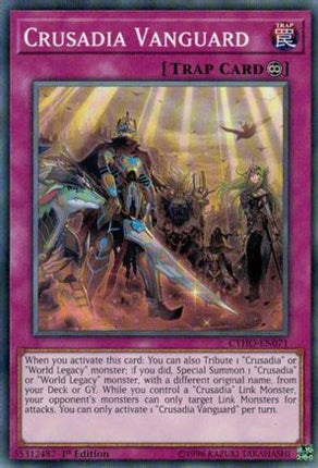 Crusadia Vanguard (Common / Short Print) [CYHO-EN071] 1st Edition