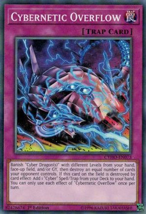 Cybernetic Overflow (Common / Short Print) [CYHO-EN073] 1st Edition