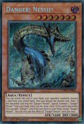 Danger! Nessie! (Secret Rare) [CYHO-EN083] Unlimited