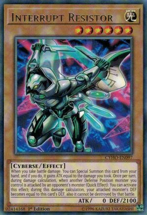 Interrupt Resistor (Rare) [CYHO-EN097] 1st Edition