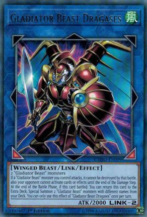 Gladiator Beast Dragases (Rare) [CYHO-EN099] 1st Edition