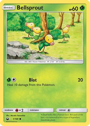 Bellsprout - 1/168 [SM - Celestial Storm]