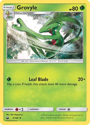 Grovyle - 9/168 [SM - Celestial Storm] Reverse Holofoil