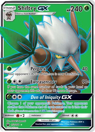 Shiftry GX (Full Art) - 152/168 [SM - Celestial Storm] Holofoil