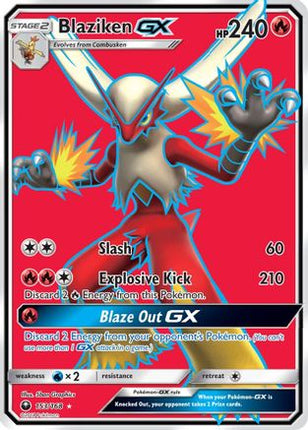 Blaziken GX (Full Art) - 153/168 [SM - Celestial Storm] Holofoil
