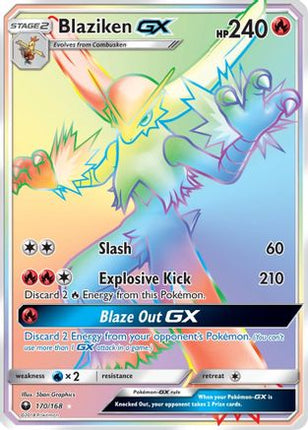 Blaziken GX (Secret) - 170/168 [SM - Celestial Storm] Holofoil