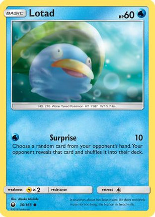 Lotad - 36/168 [SM - Celestial Storm] Reverse Holofoil