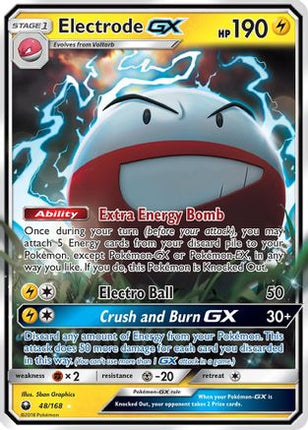 Electrode GX - 48/168 [SM - Celestial Storm] Holofoil