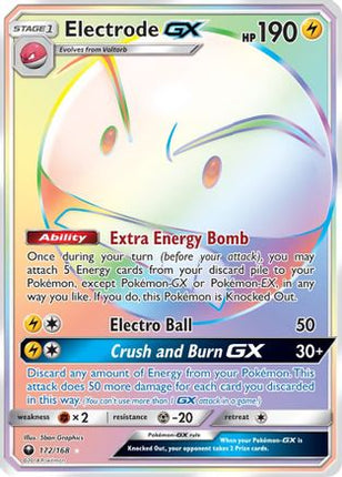 Electrode GX (Secret) - 172/168 [SM - Celestial Storm] Holofoil