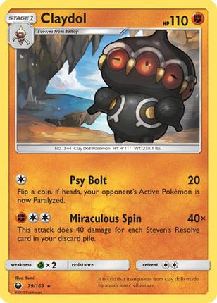 Claydol - 79/168 [SM - Celestial Storm]