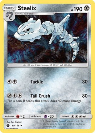 Steelix - 89/168 [SM - Celestial Storm] Reverse Holofoil